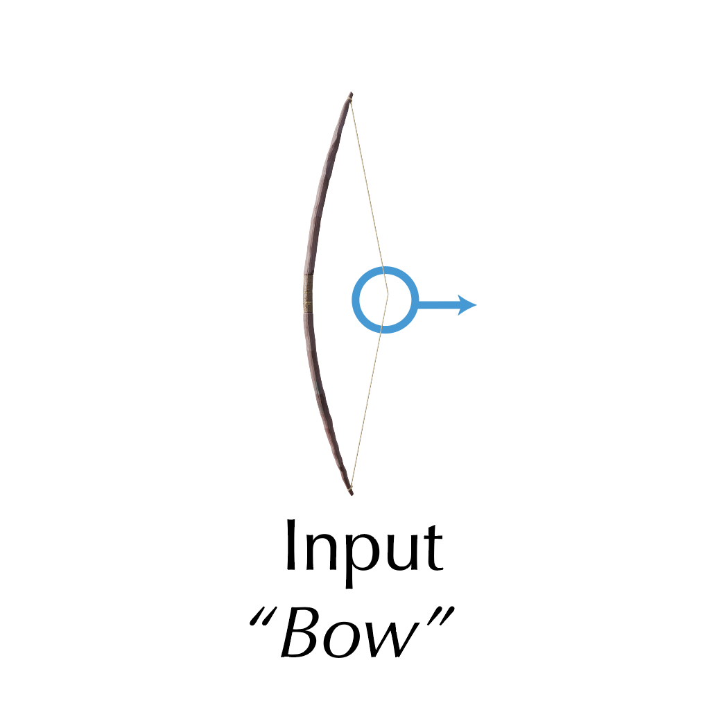 Bow Releasing input